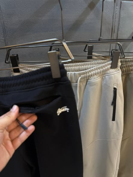 Close-up of Surfer Jeans jogger pocket and fabric